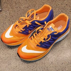 Nike lunar speed Sneakers 👟orange and blue color
